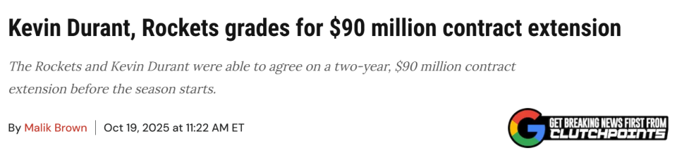 助球队突破, 交易来另一, 道会是这样